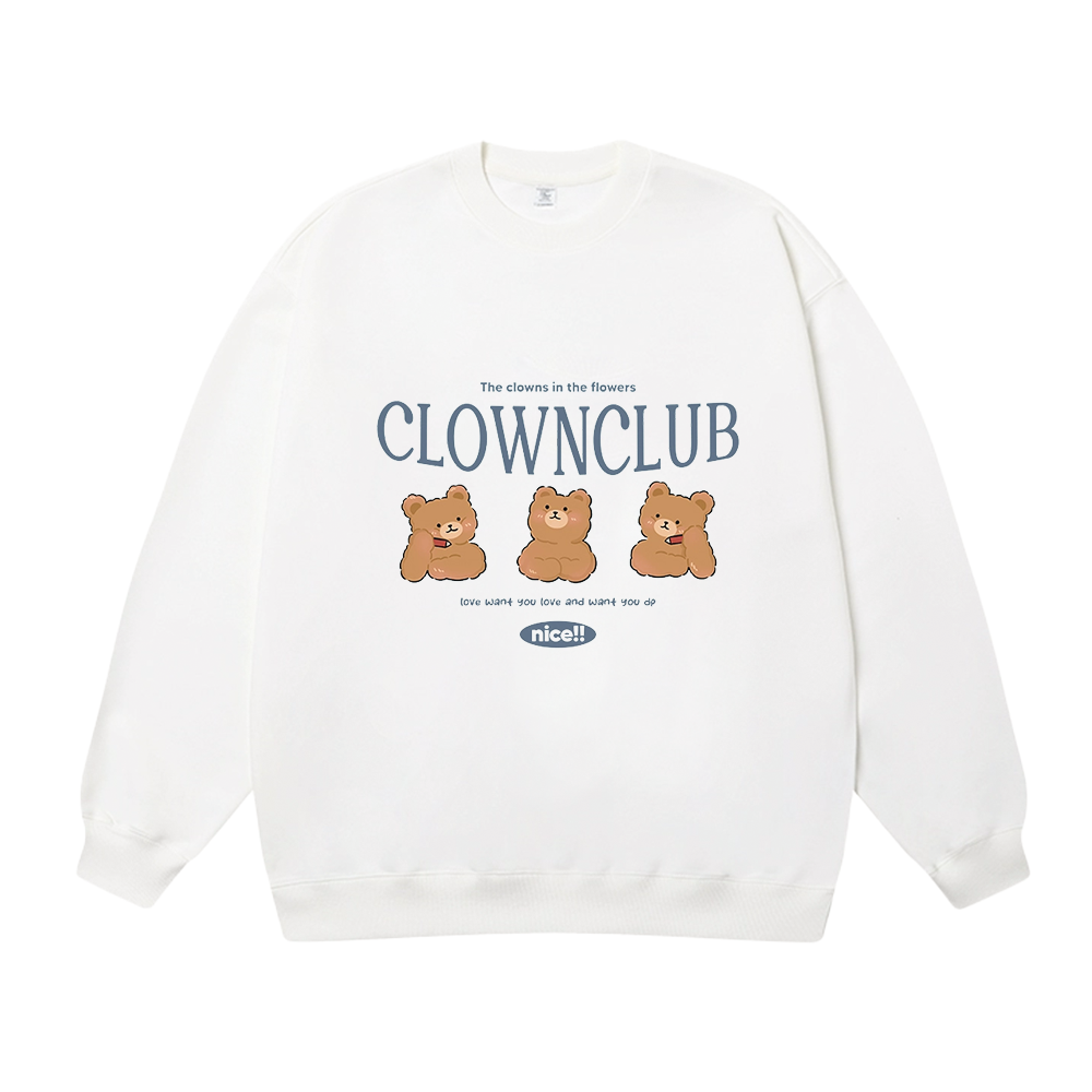 Clown Club Three Bears Sweatshirt