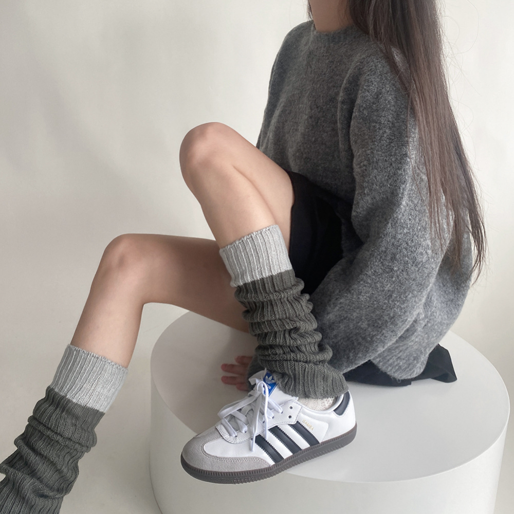 Classic Contrast Color Leg Covers