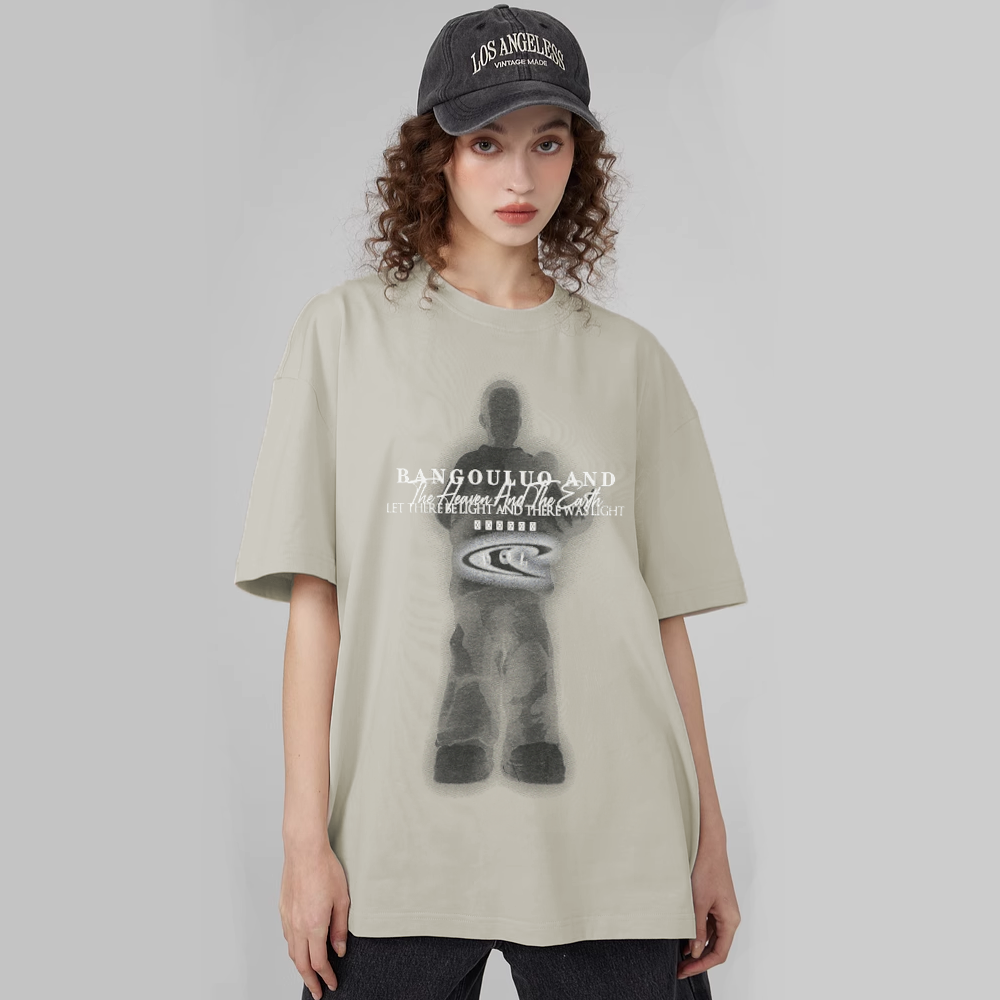 Casual Character Print T-Shirt
