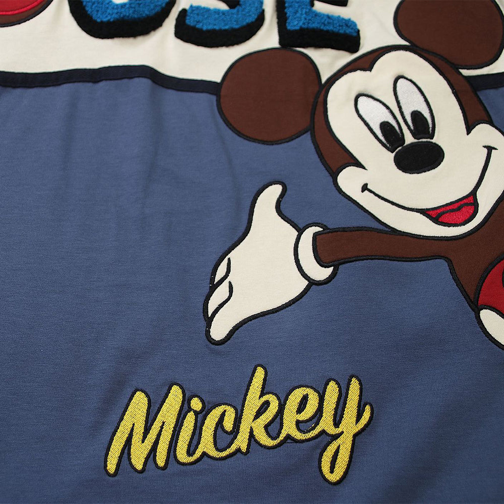 Evokyn Cartoon Patchwork Polo Shirt