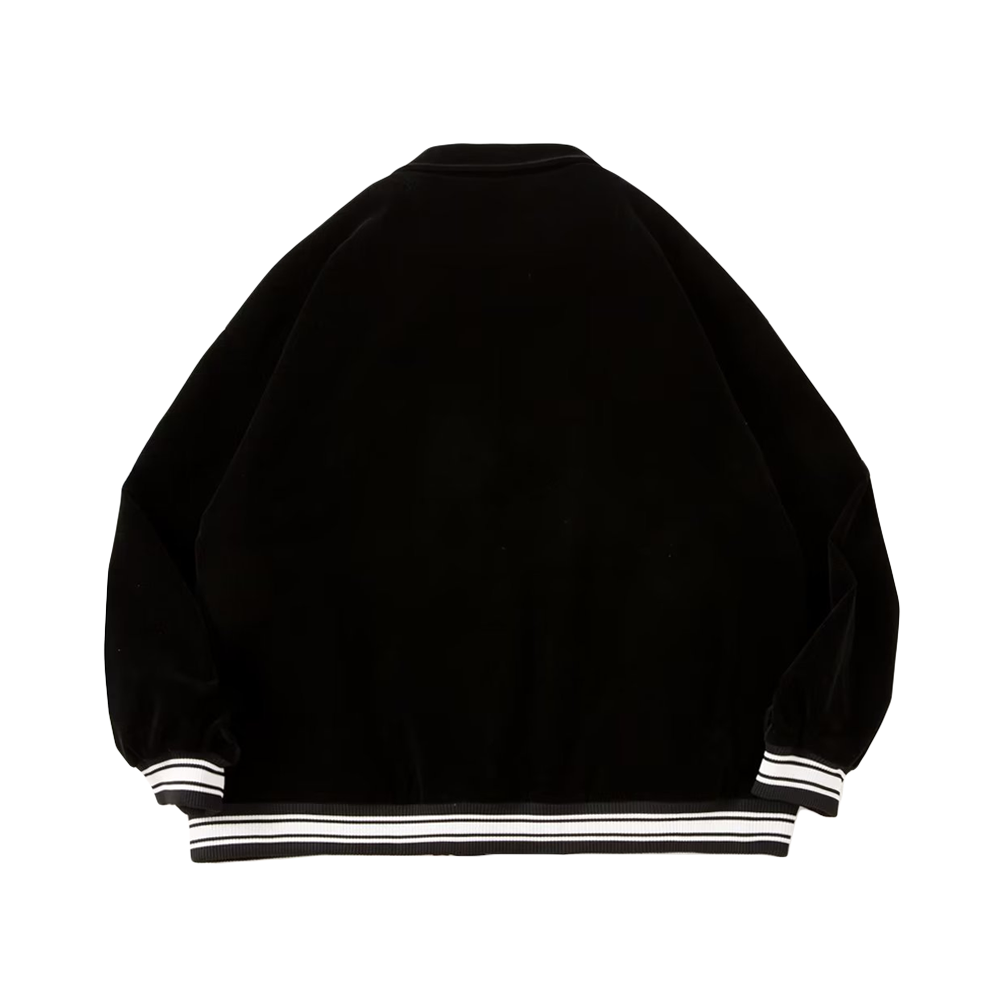 High Street Suede Letters Jacket