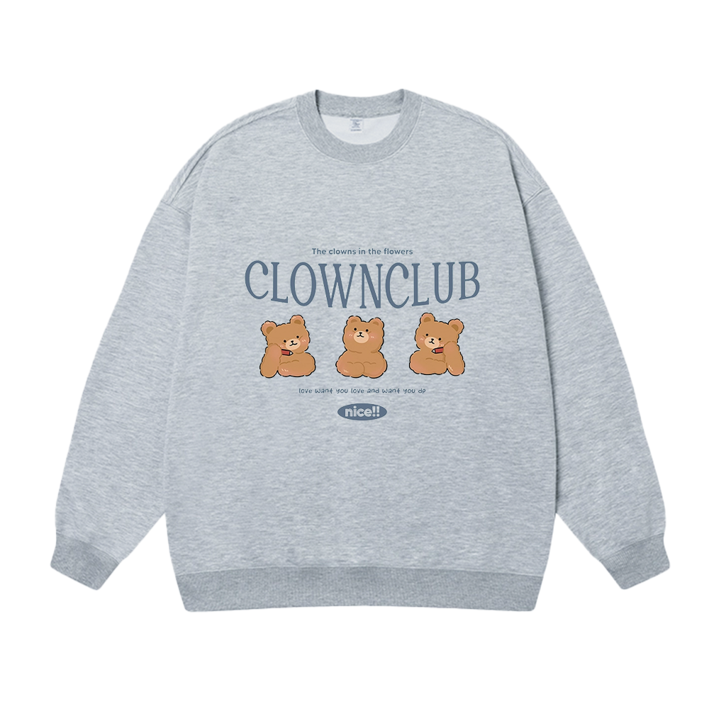 Clown Club Three Bears Sweatshirt