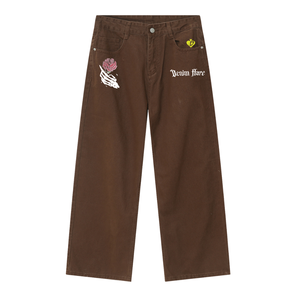 DF|Bone Hand Rose Jeans