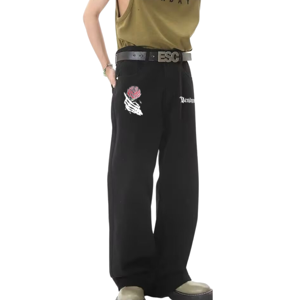 DF|Bone Hand Rose Jeans