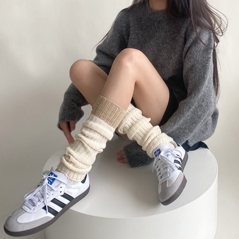 Classic Contrast Color Leg Covers