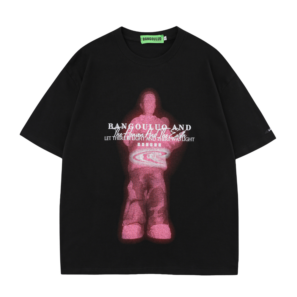 Casual Character Print T-Shirt