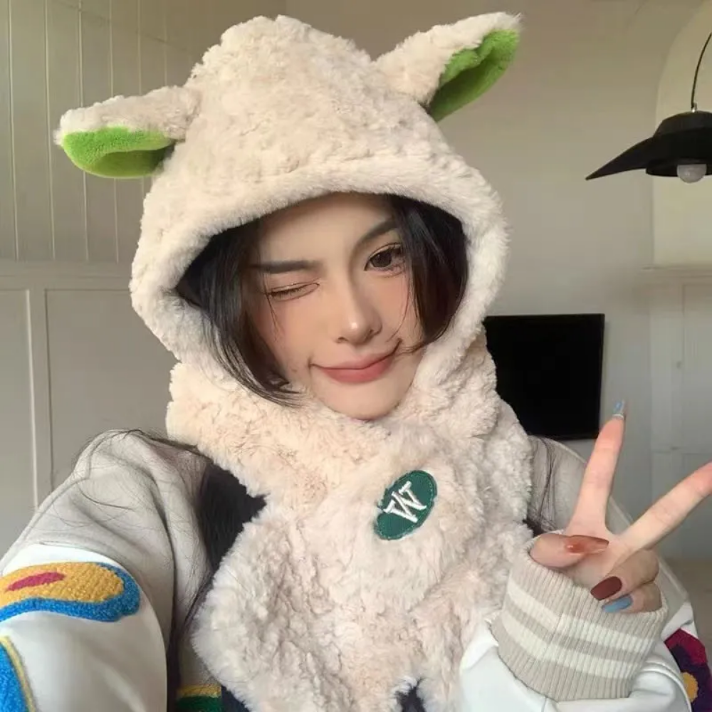 Lamb Hat Scarf