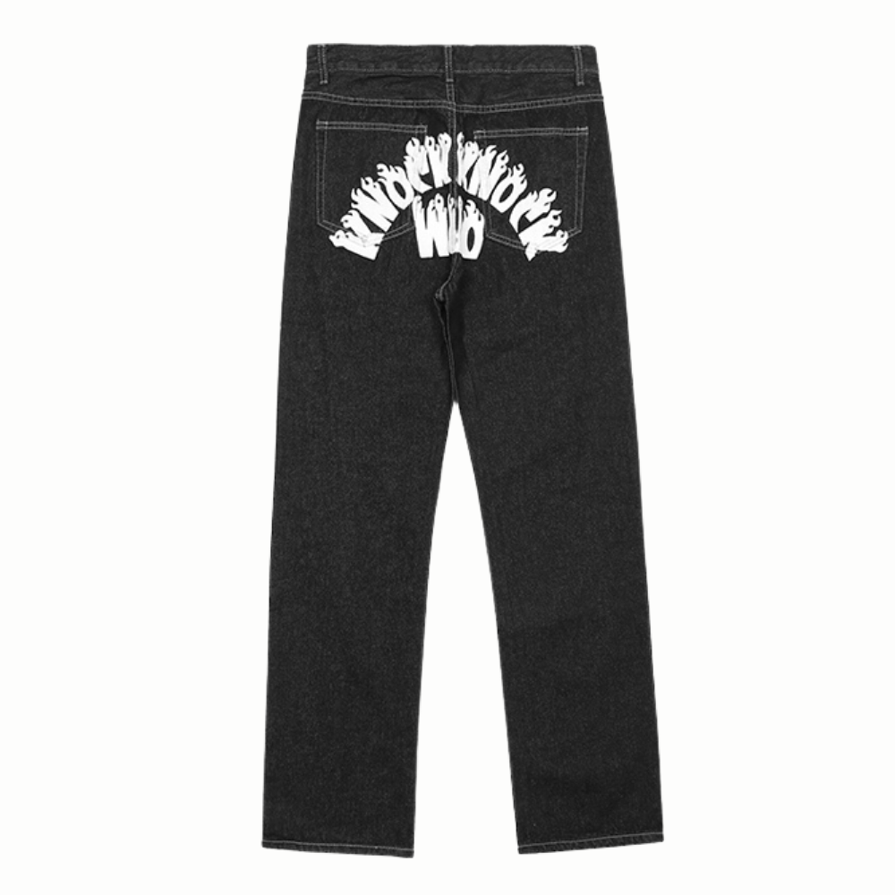 DF| Street Devil Holding Gun Jeans