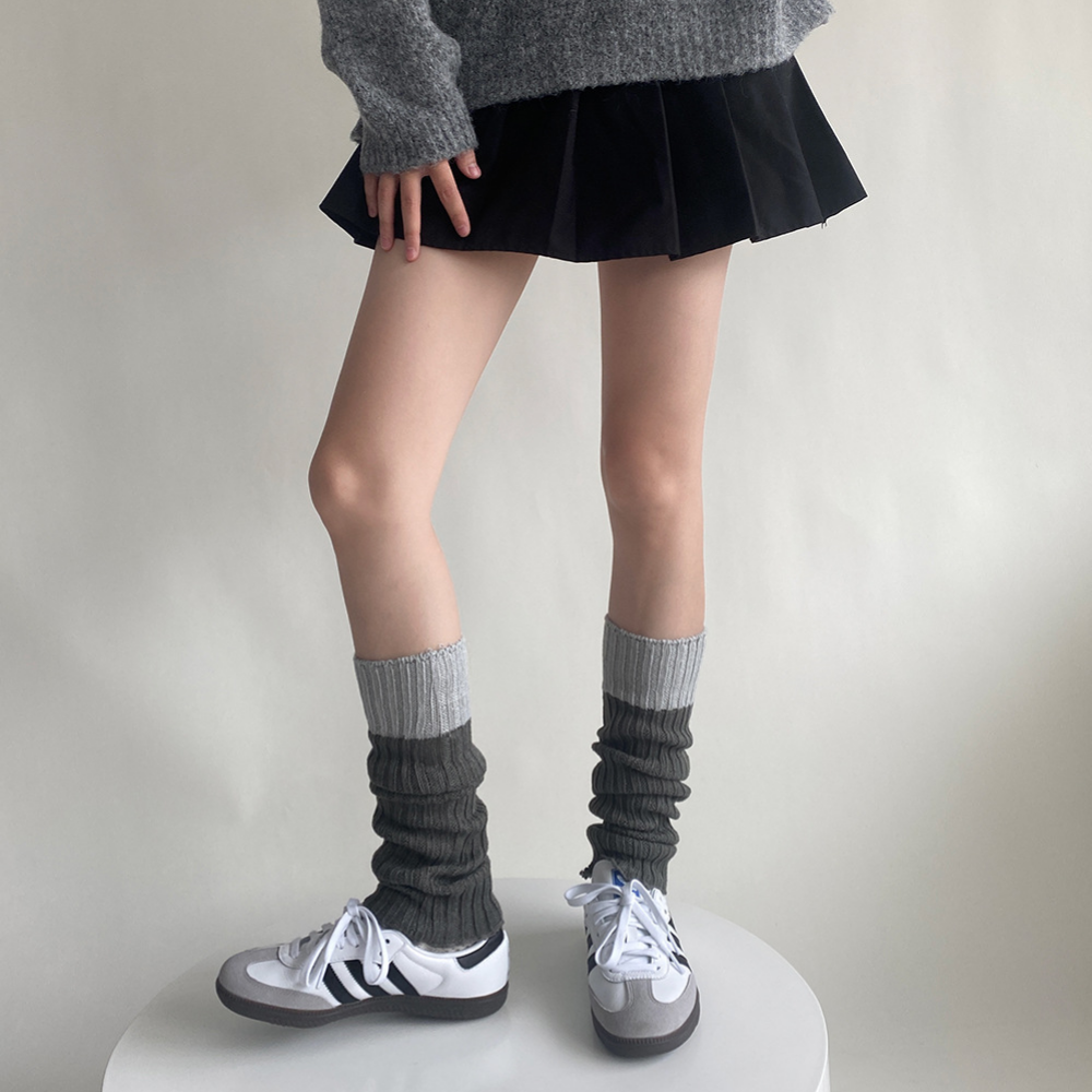 Classic Contrast Color Leg Covers