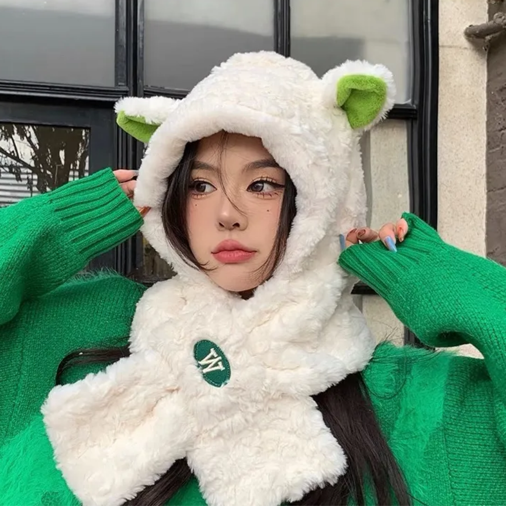 Lamb Hat Scarf