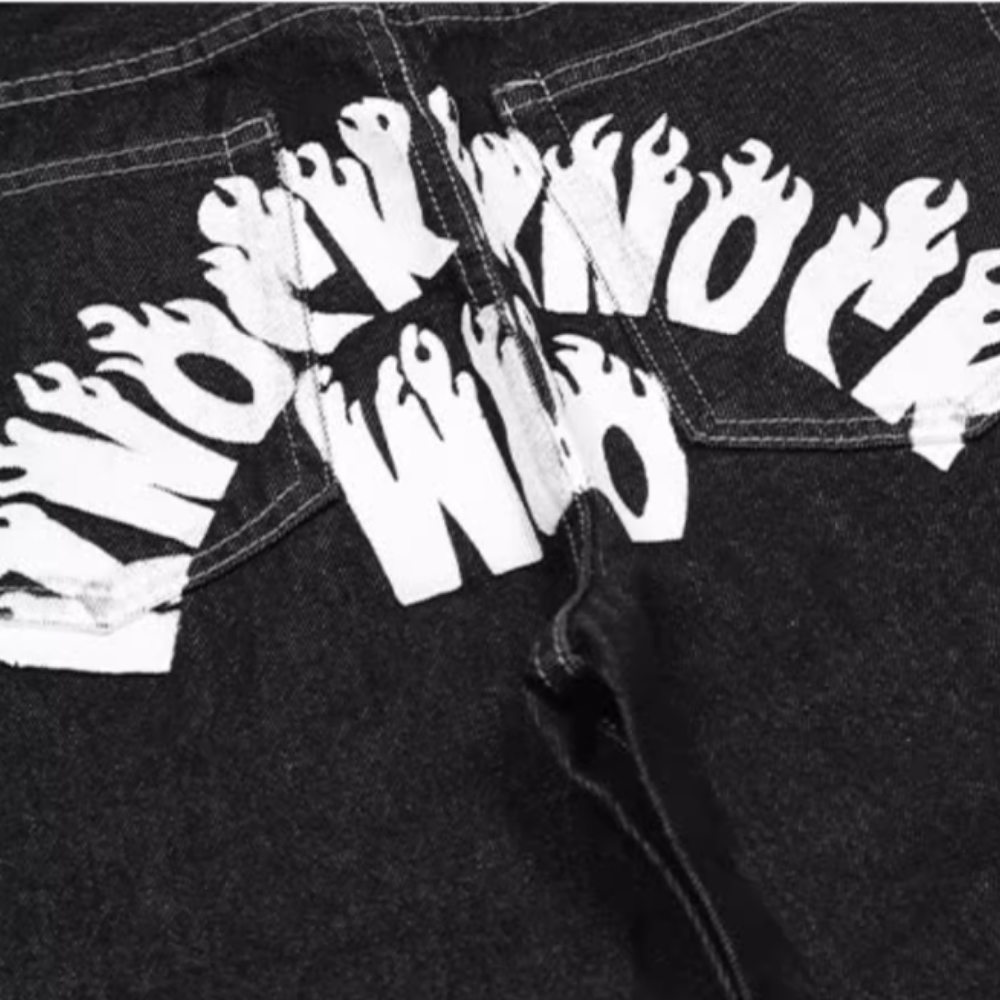 DF| Street Devil Holding Gun Jeans