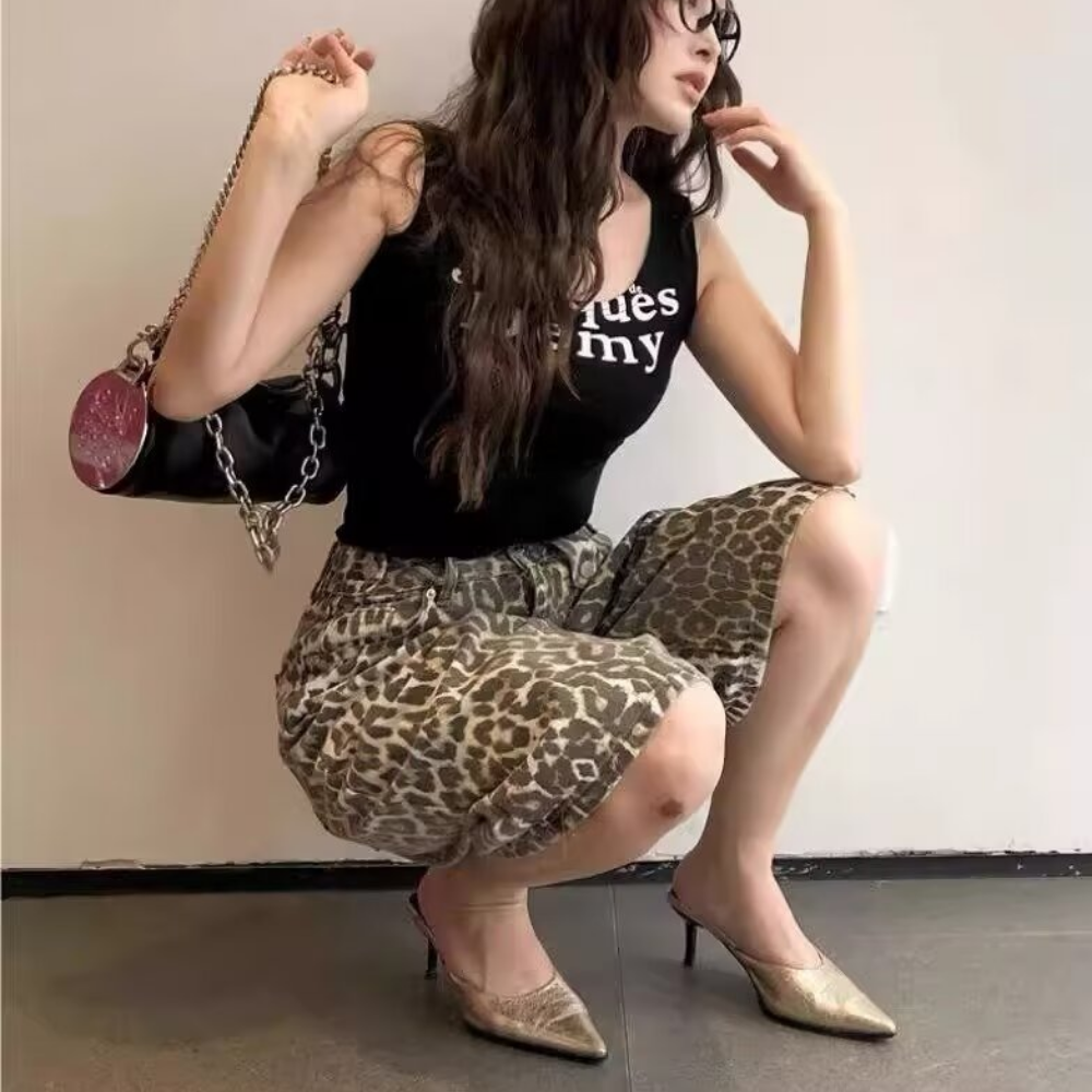 Women's Street Leopard Jorts