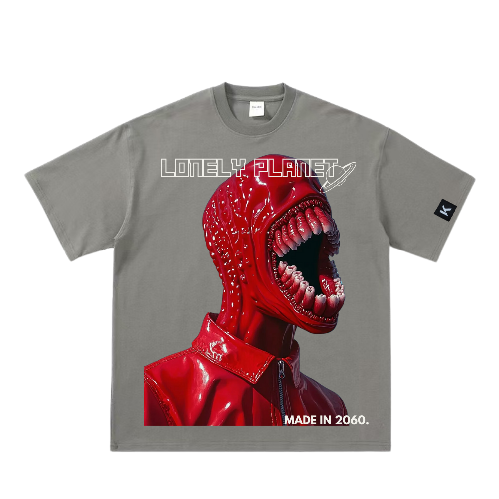 LONELY PLANET Scram Monster 'Bloody Mouth‘T-Shirt