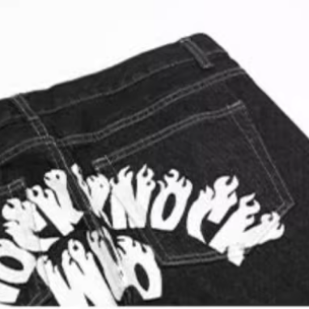 DF| Street Devil Holding Gun Jeans