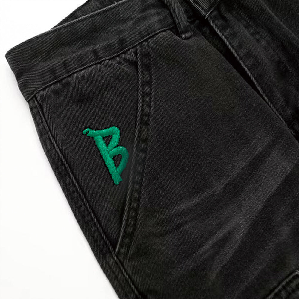 BAGGOUT Jeans Green Smoke