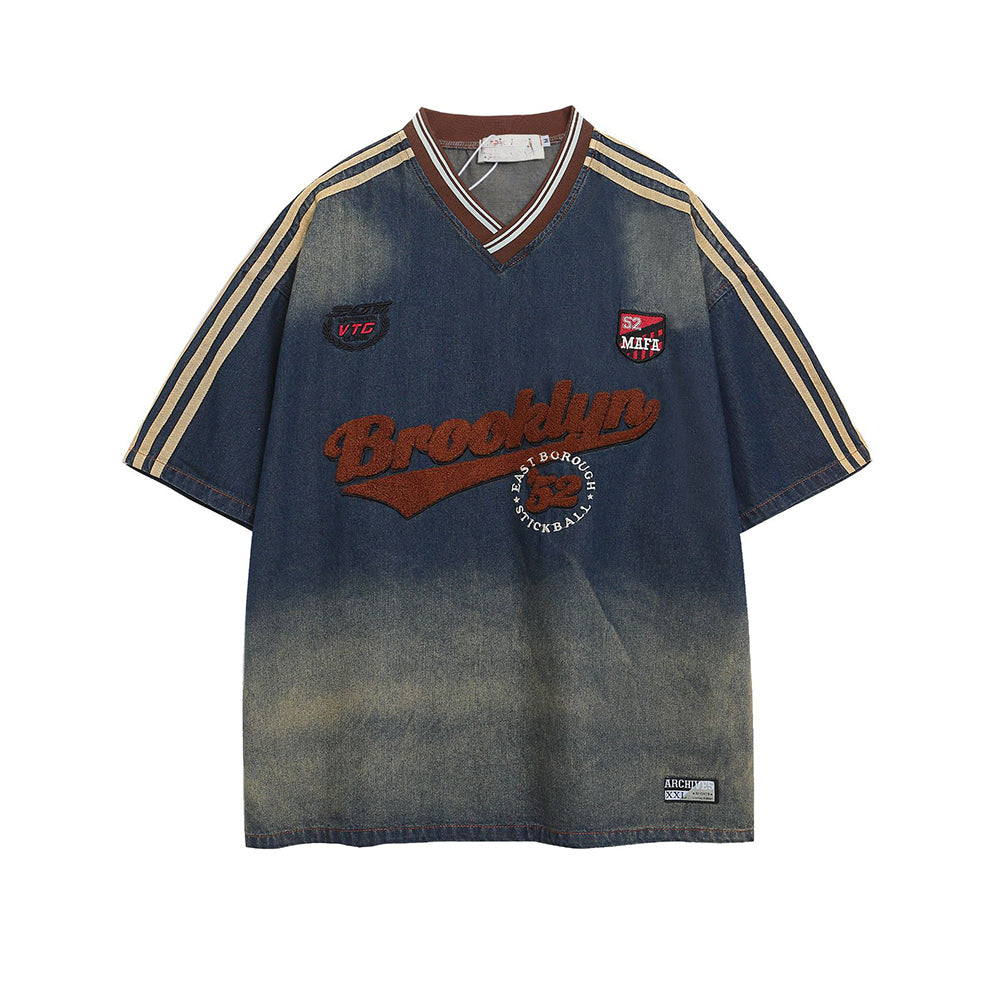 Evokyn Vintage Brooklyn Washed Jersey T-Shirt