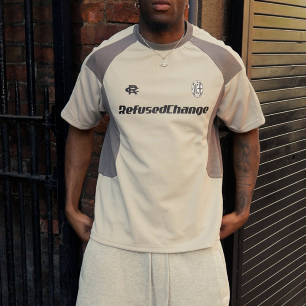 Evokyn Refused Change Vintage Football Tee