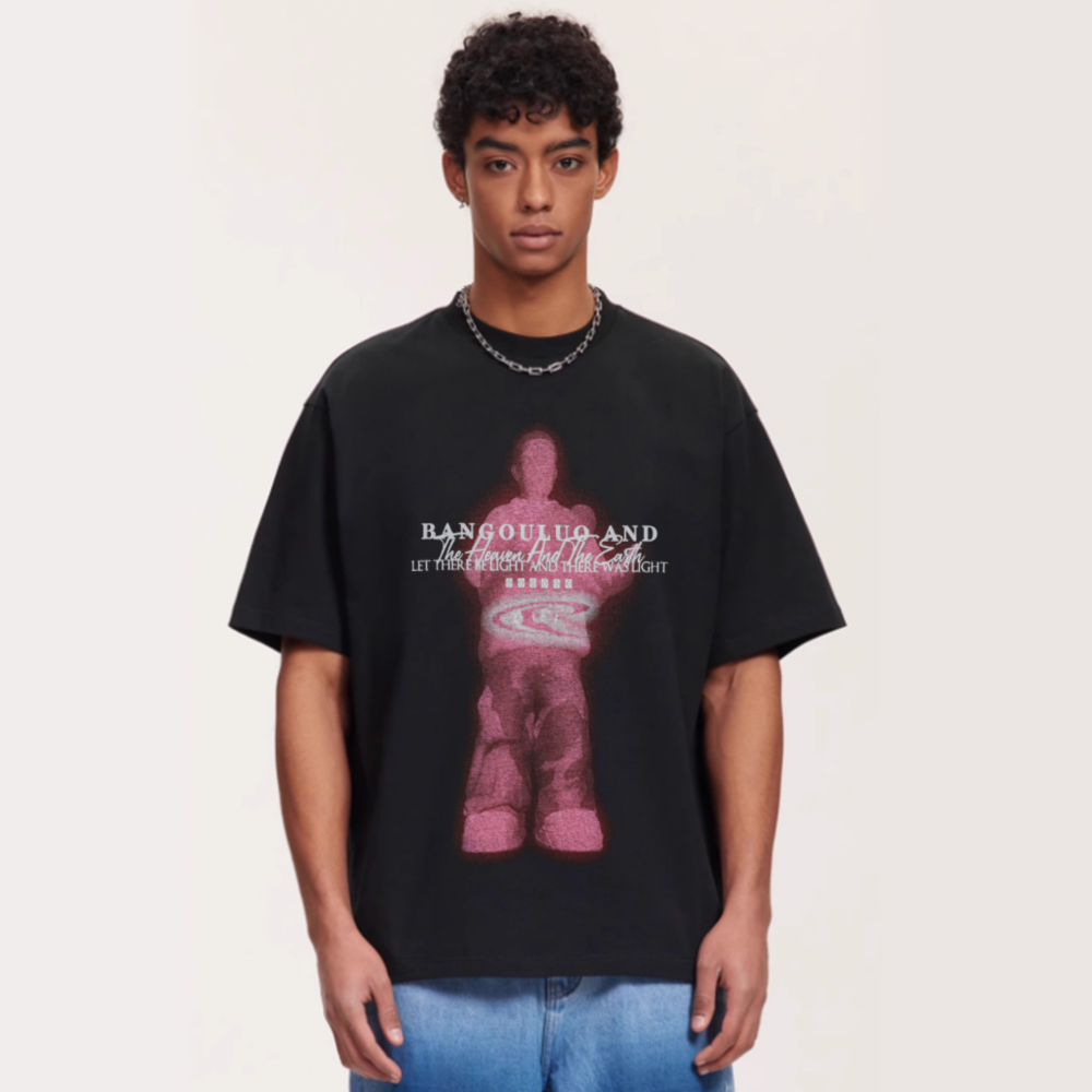 Casual Character Print T-Shirt