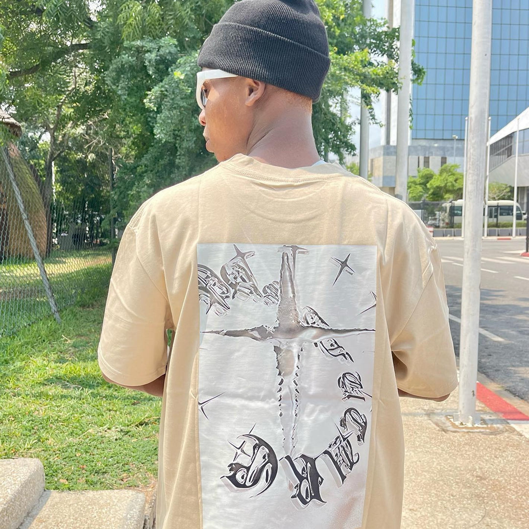 Past Future | Street Corrosion Stars Couple T-shirt