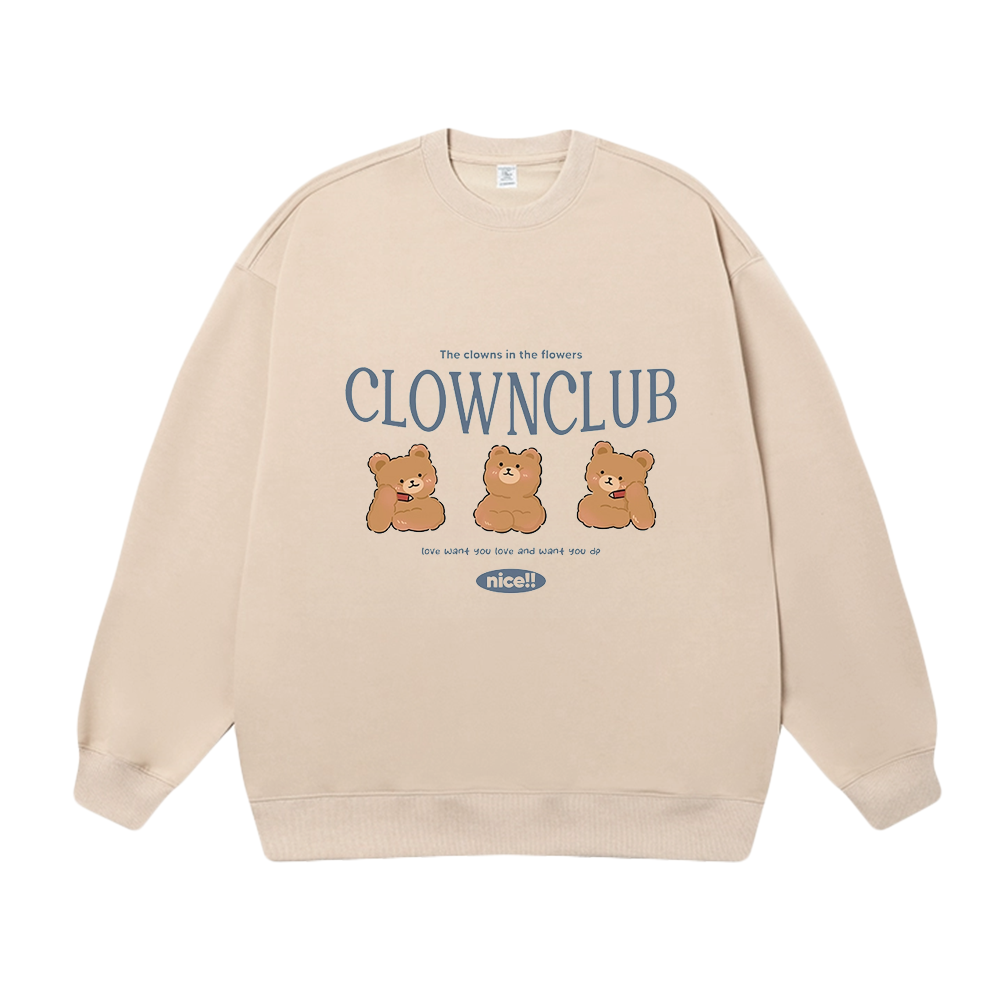 Clown Club Three Bears Sweatshirt