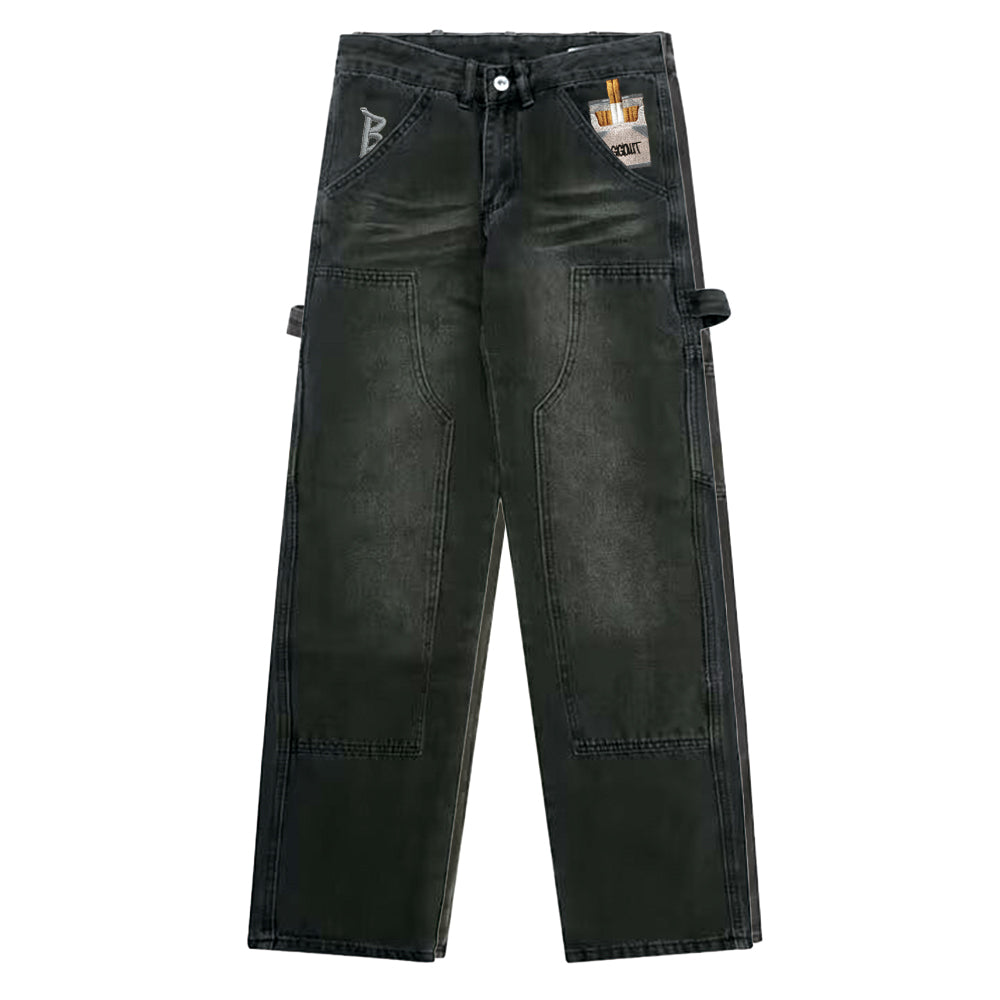 BAGGOUT Jeans Gray Smoke
