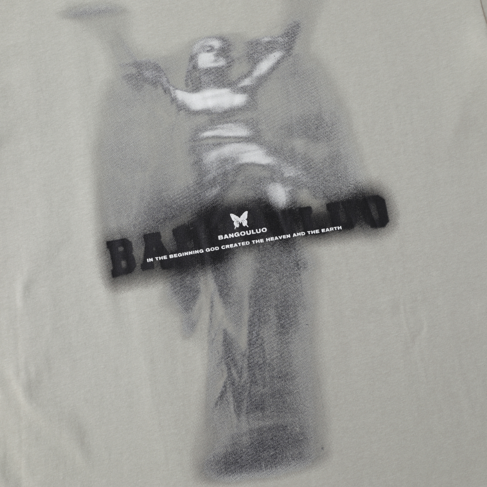 Retro Goddess Sculpture Print T-Shirt