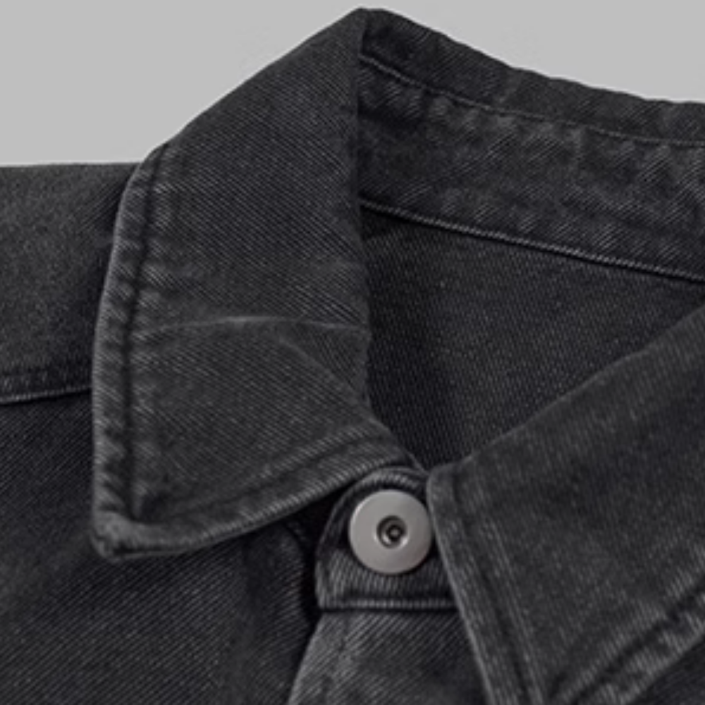 High Street Multi-Pocket Cargo Denim Vest