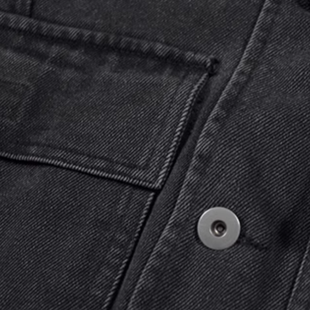 High Street Multi-Pocket Cargo Denim Vest