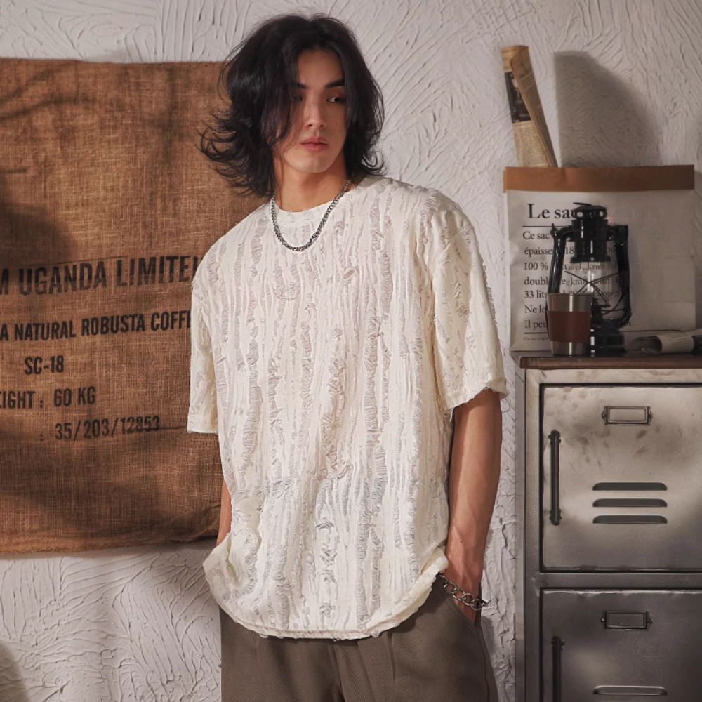 Japanese Ripped T-shirt