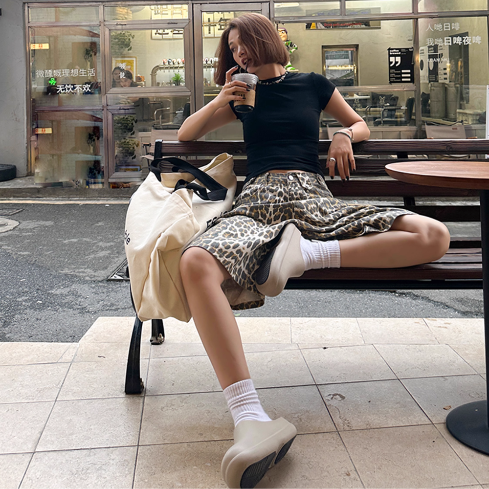 Women's Street Leopard Jorts