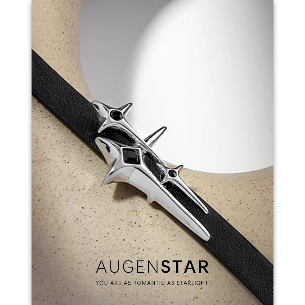 ASR | Punk Four Pointed Star Necklace