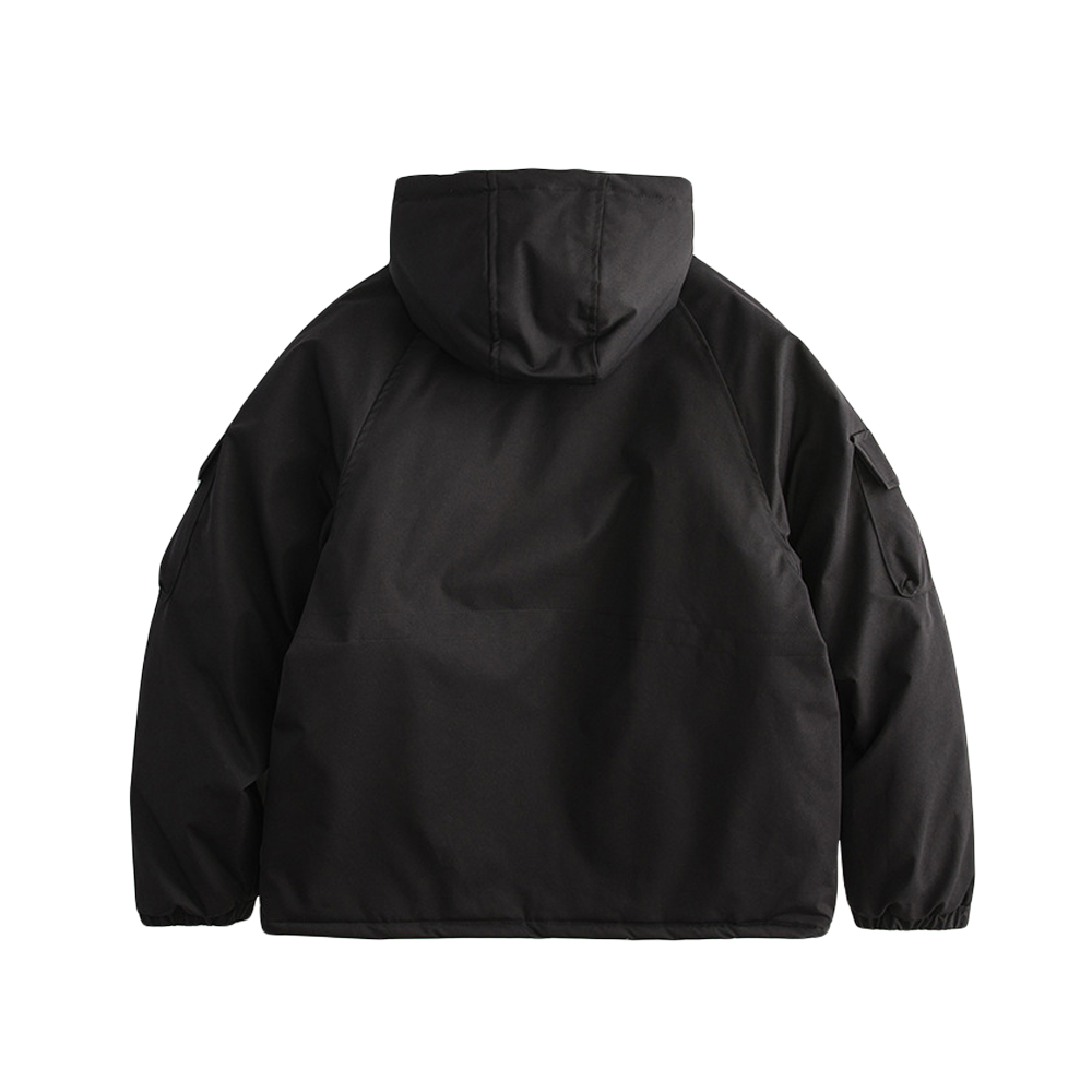 retro Japanese  Thickened Workwear Style Coat