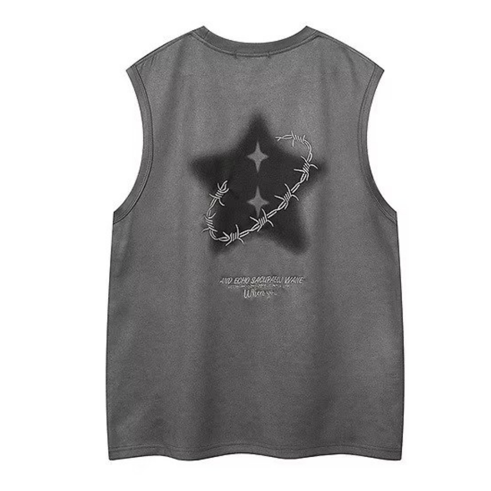 American Star Thorn Washed Vest