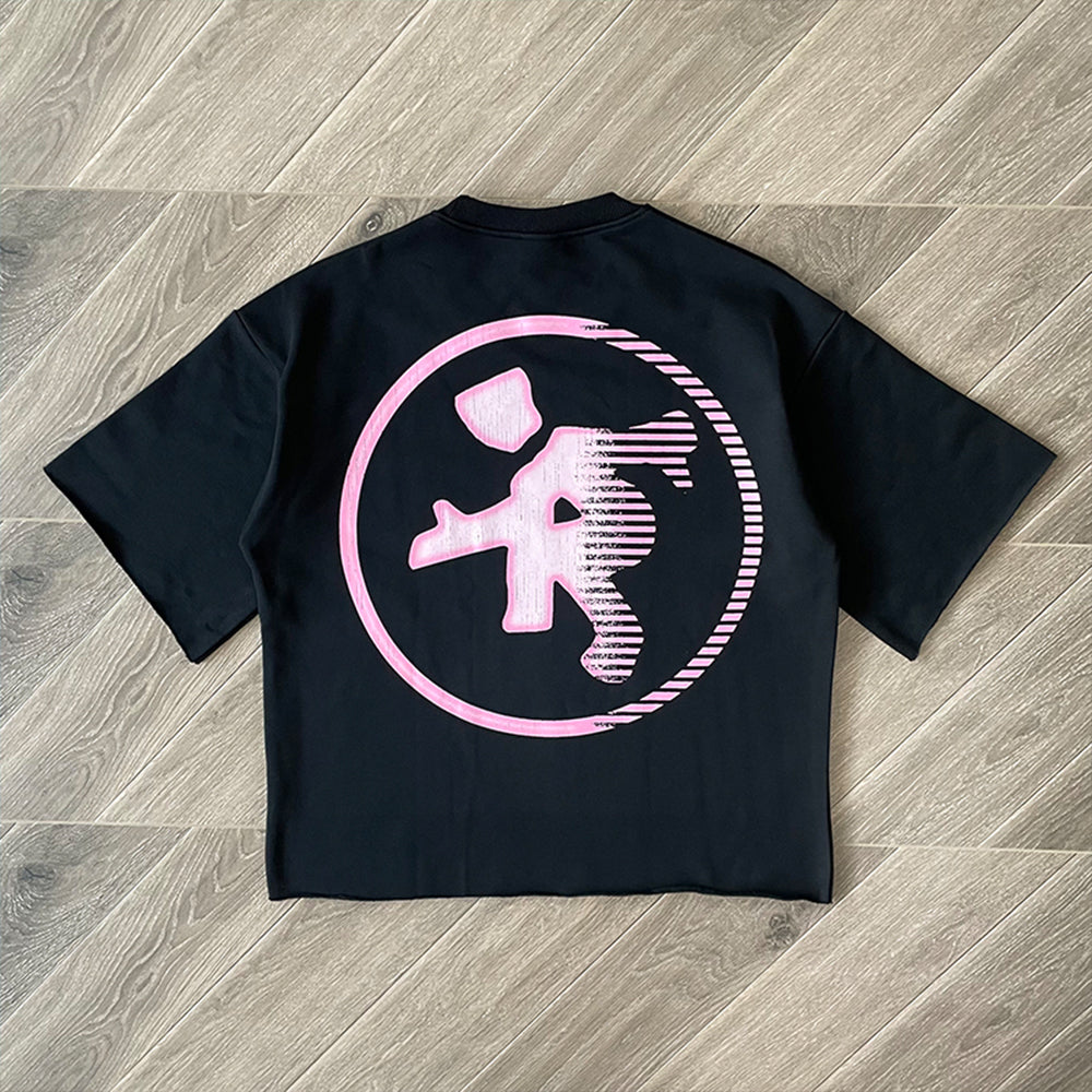 Evokyn Two Different Worlds Retro Vaporwave T-Shirt