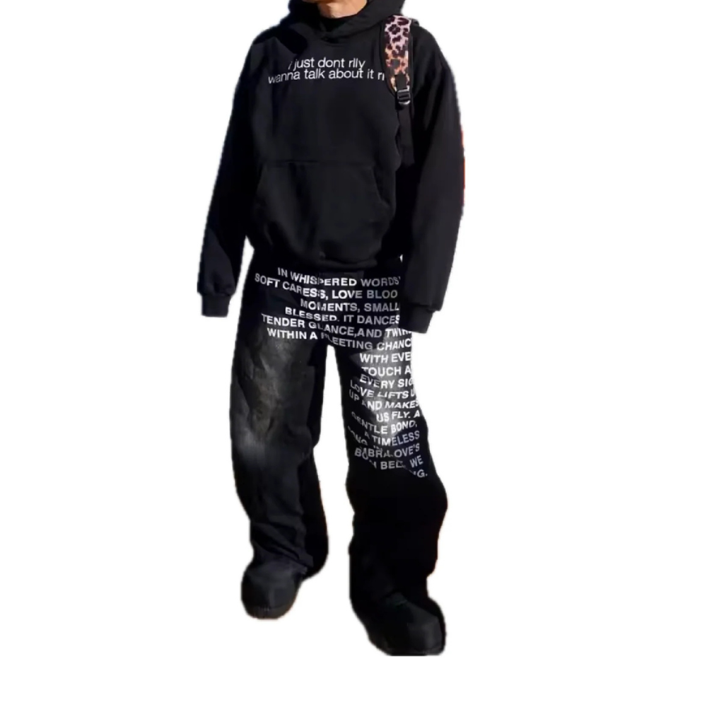 Unseen Echoes “Timeless Poem” Denim Jeans