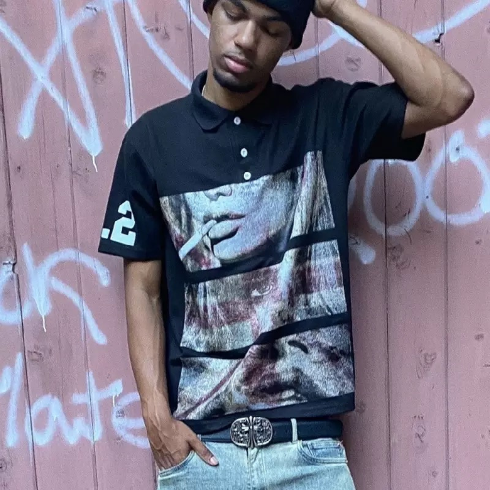 Unseen Echoes “Cigarette Muse” Polo