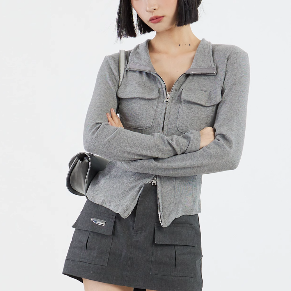 Women's Hot Girl Lapel Long Sleeve