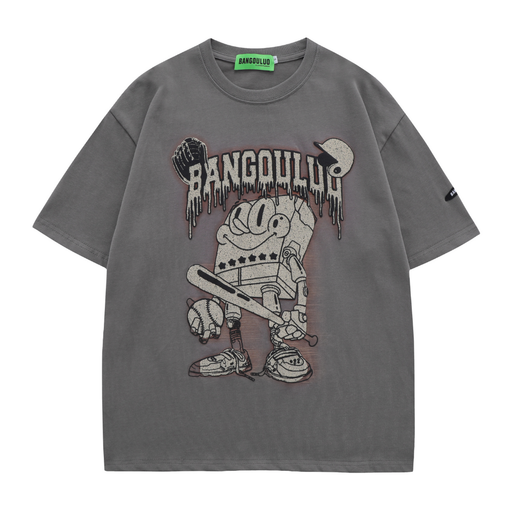 Japanese Hip Hop Cartoon T-shirt