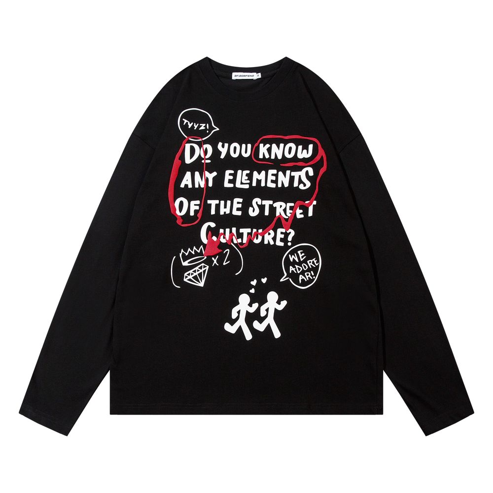 Retro Shadow Art Sweatshirt