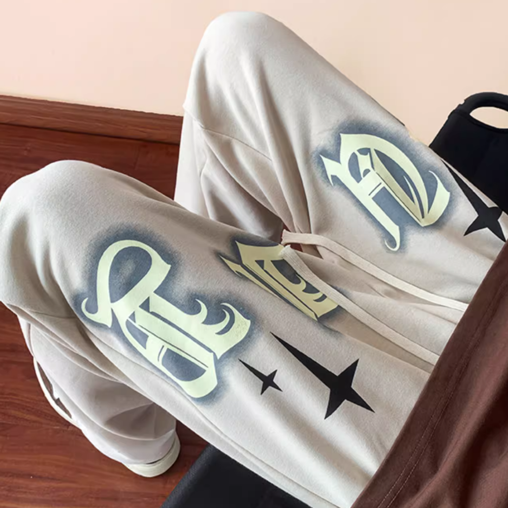Classic American Gothic Alphabet Sweatpants