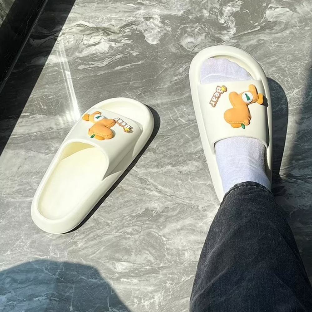Cartoon Pony Soft Soled Slippers