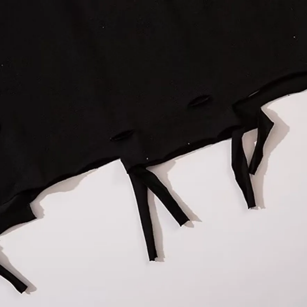 Urban Solid Ripped Tank Top