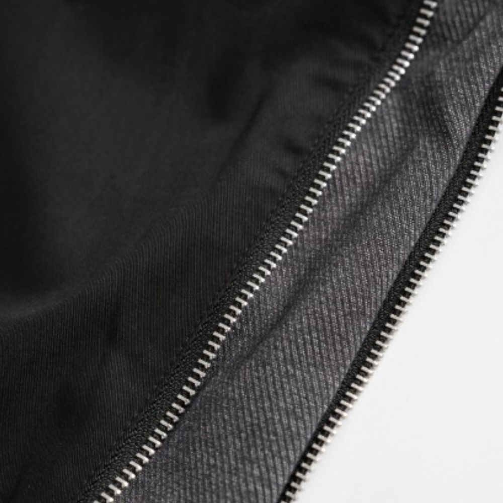 High Street Double Zip Loose Sweatpants