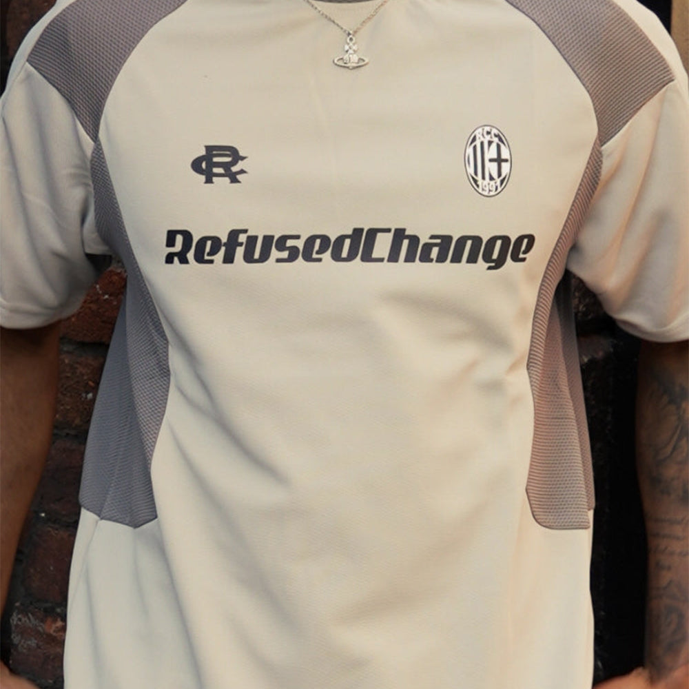 Evokyn Refused Change Vintage Football Tee