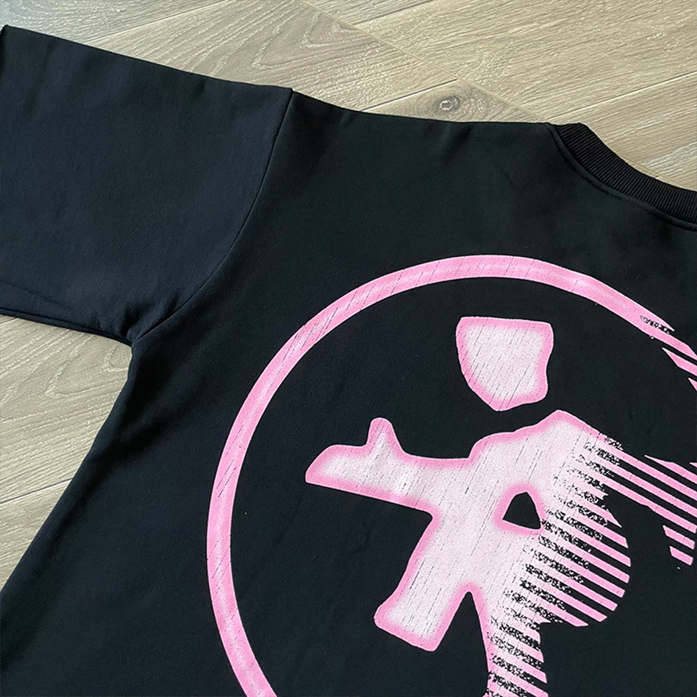 Evokyn Two Different Worlds Retro Vaporwave T-Shirt