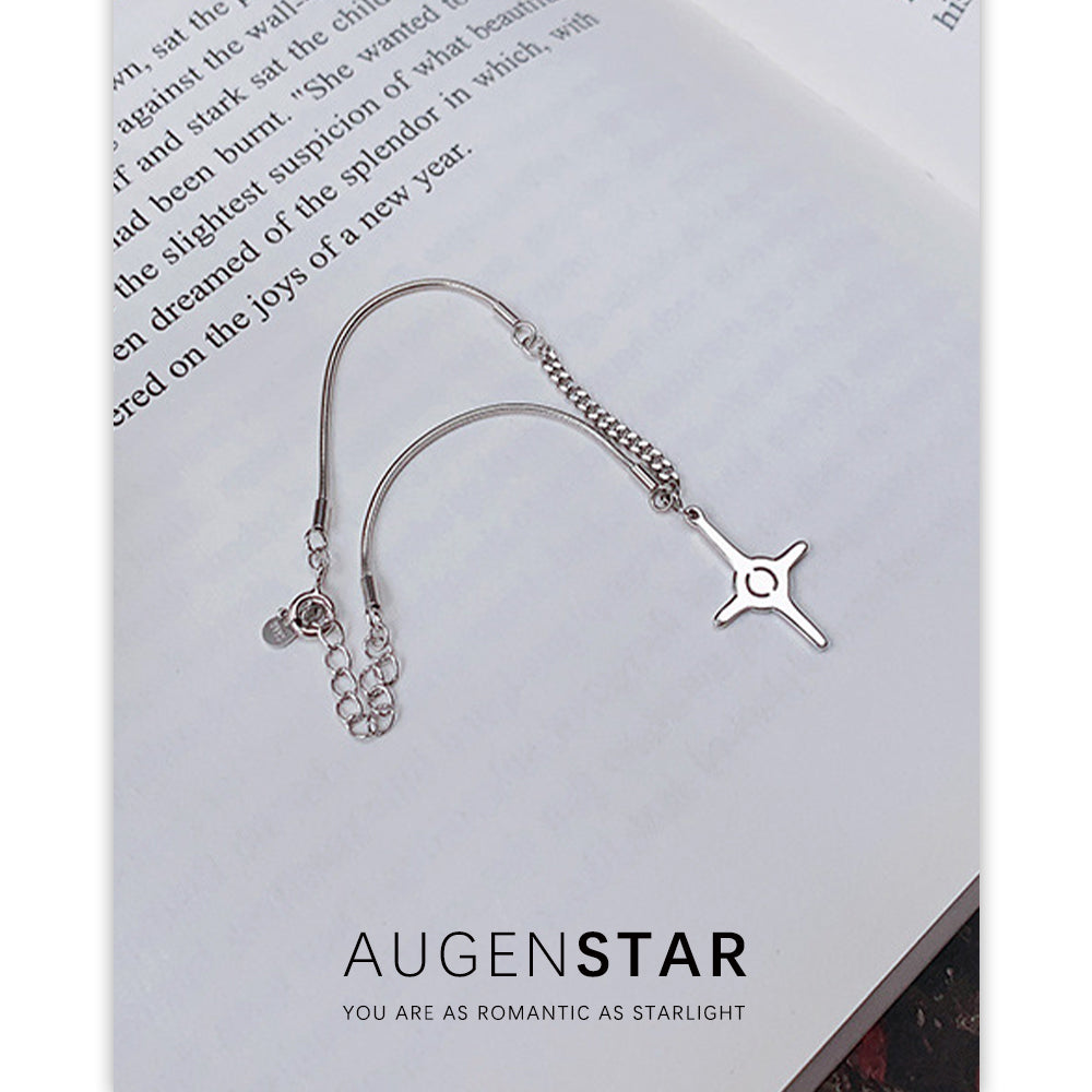 ASR | Four Pointed Star Cross Pendant Bracelet
