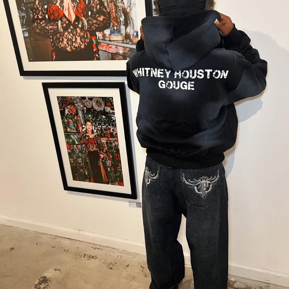 Evokyn Whitney Houston California ID Hoodie