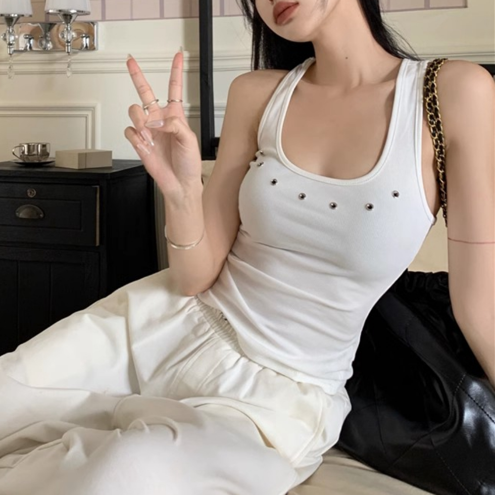 Women's Simple Solid Color Tank Top
