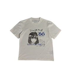 Street Philanthropist Shibuya Girl Hand Painted Vintage Short Sleeve Versatile Details