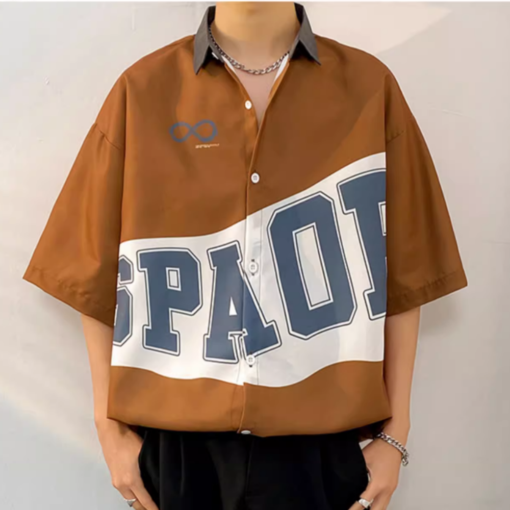 Japanese Vintage Print Shirt